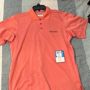 New with tags. Men’s Columbia Short Sleeve Polo Size S